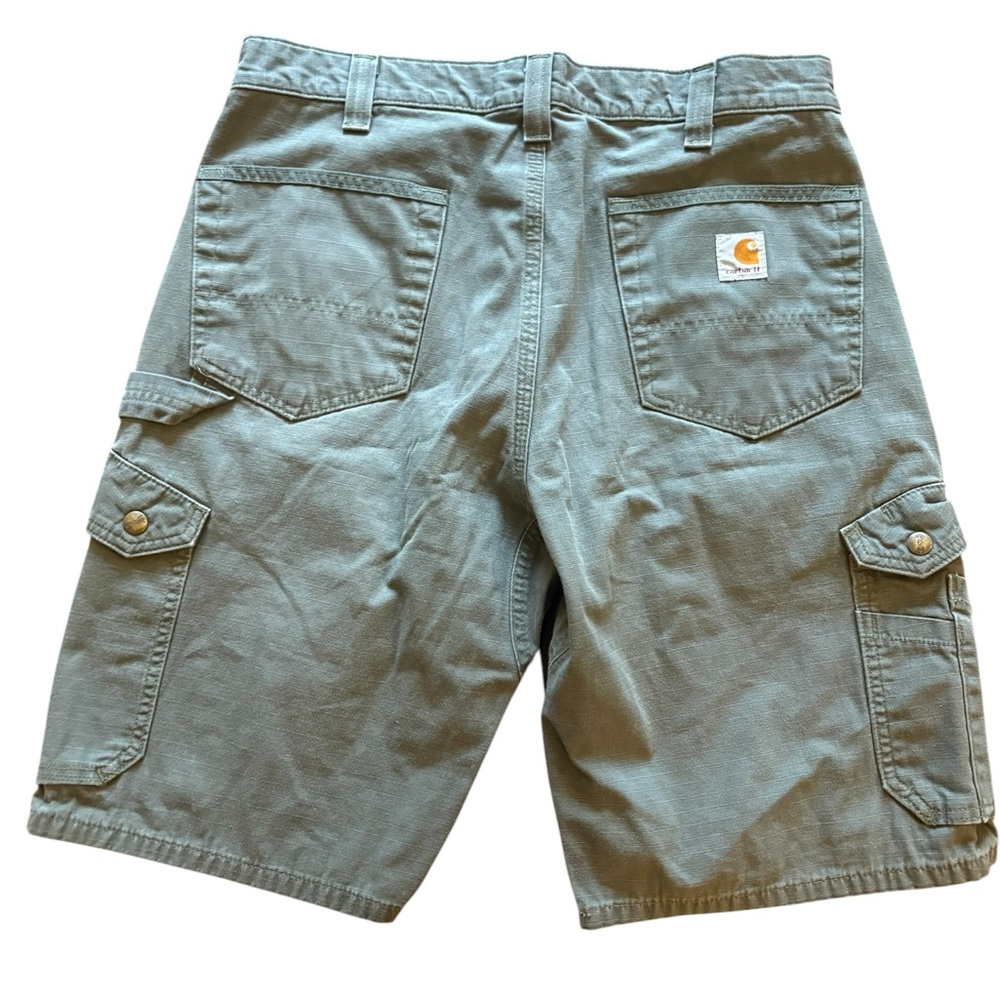Carhartt Men's Cargo Shorts in Army Green Size 33